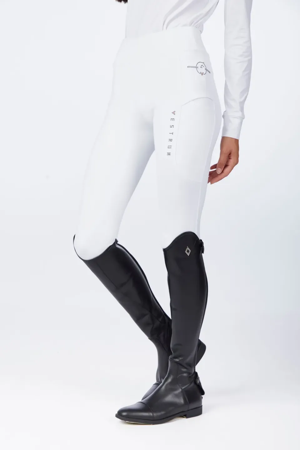 Vestrum Vega rijlegging dames kniegrip hoge taille