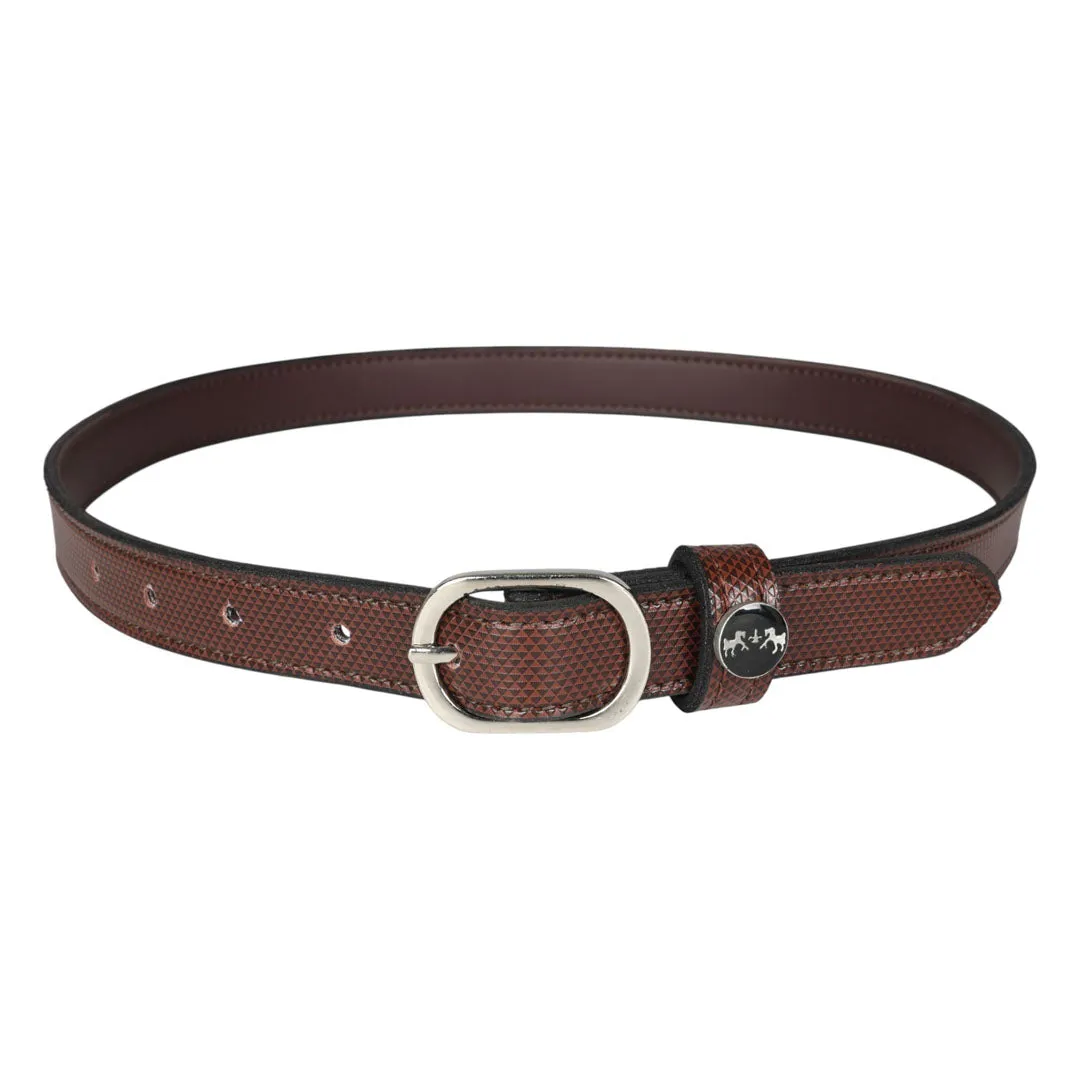 Equine Couture Vegan-X riem 2 inch bruin