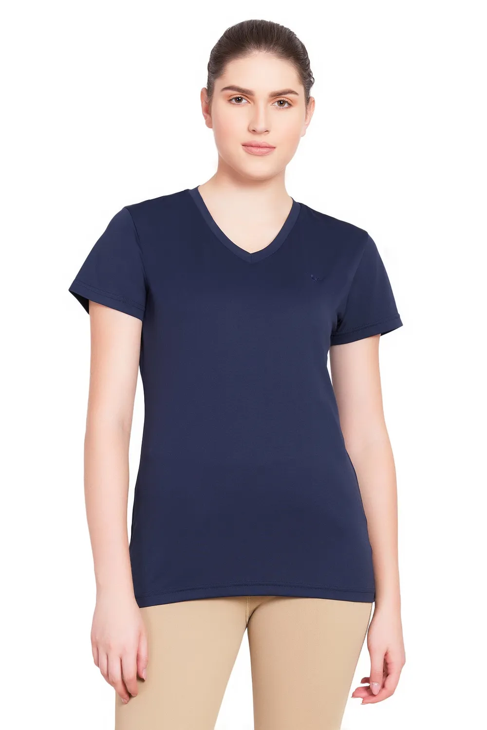 TuffRider Taylor dames t-shirt wit EquiCool