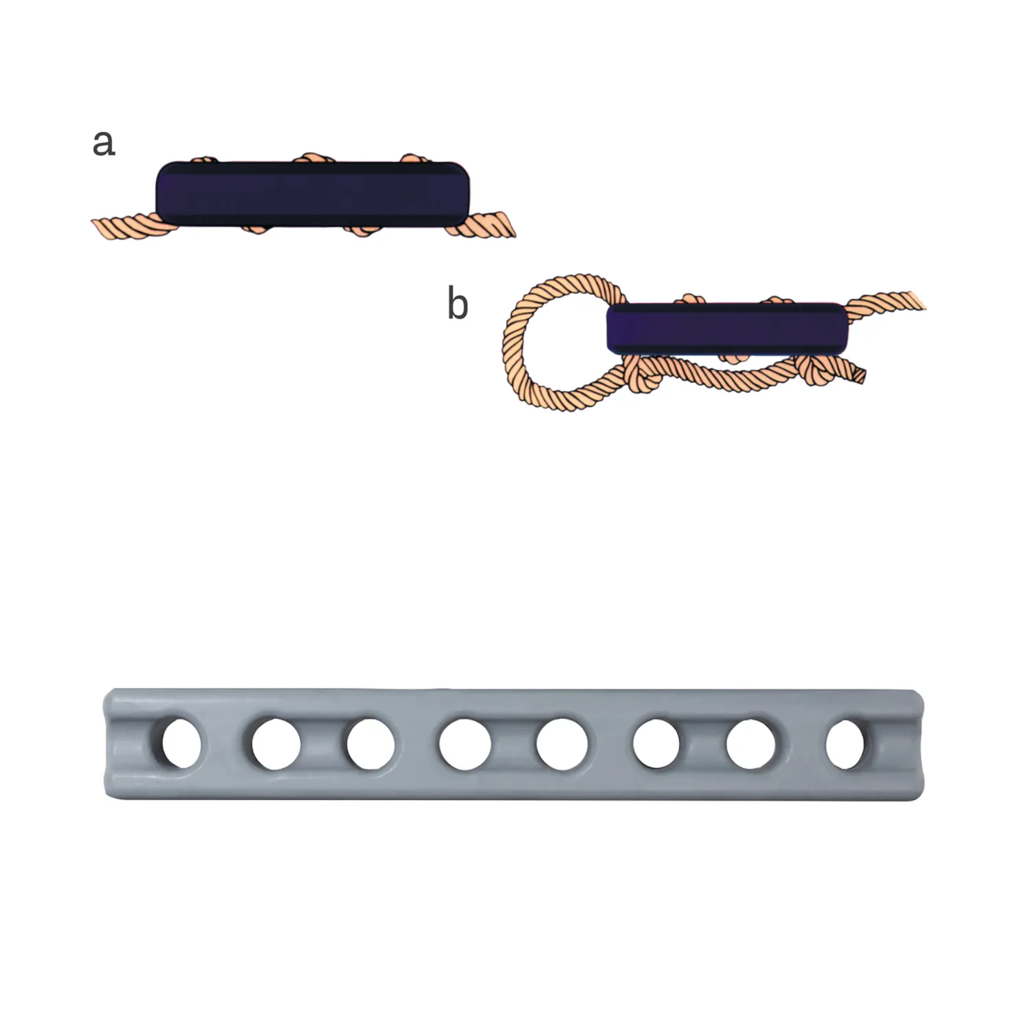 HS Sprenger Ruckdämpfer meerveer rubber 210 mm
