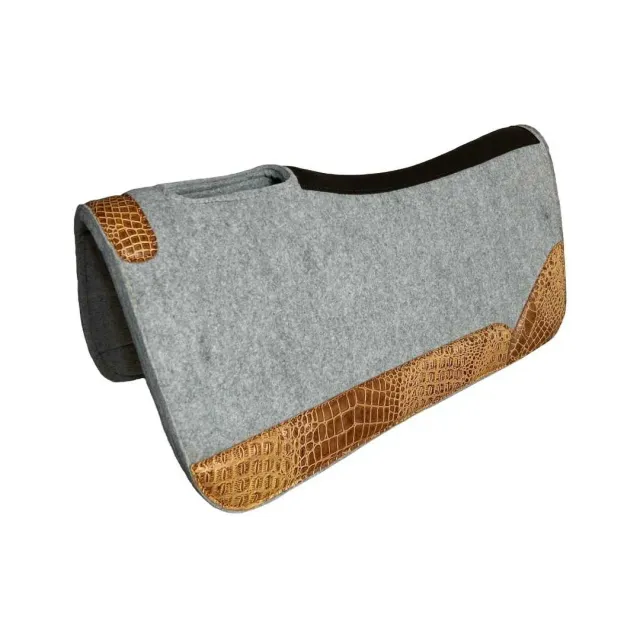 TuffRider Valoris western zadelpad 32x32 grijs vilt