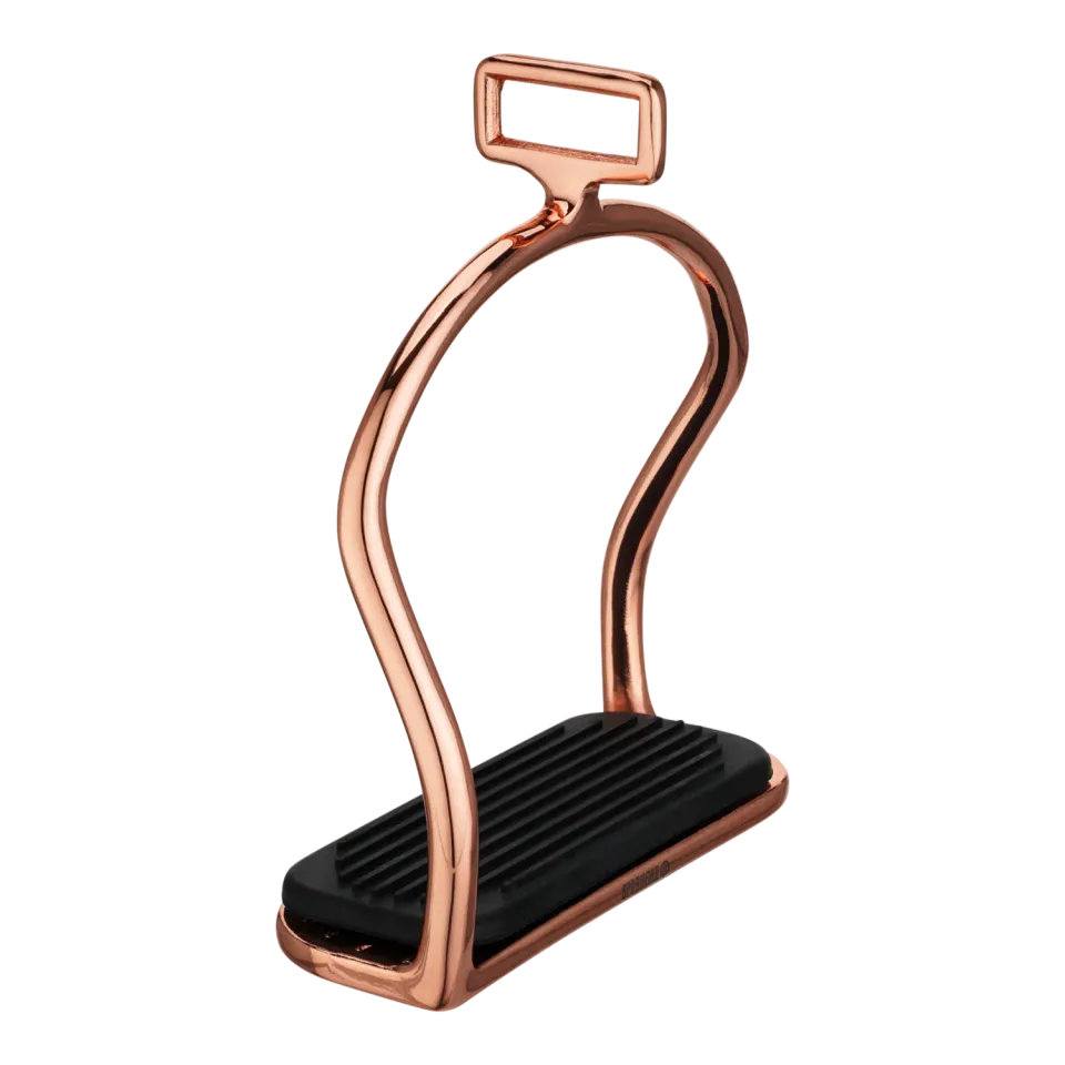 Herm Sprenger Island stijgbeugel zwart 120 mm