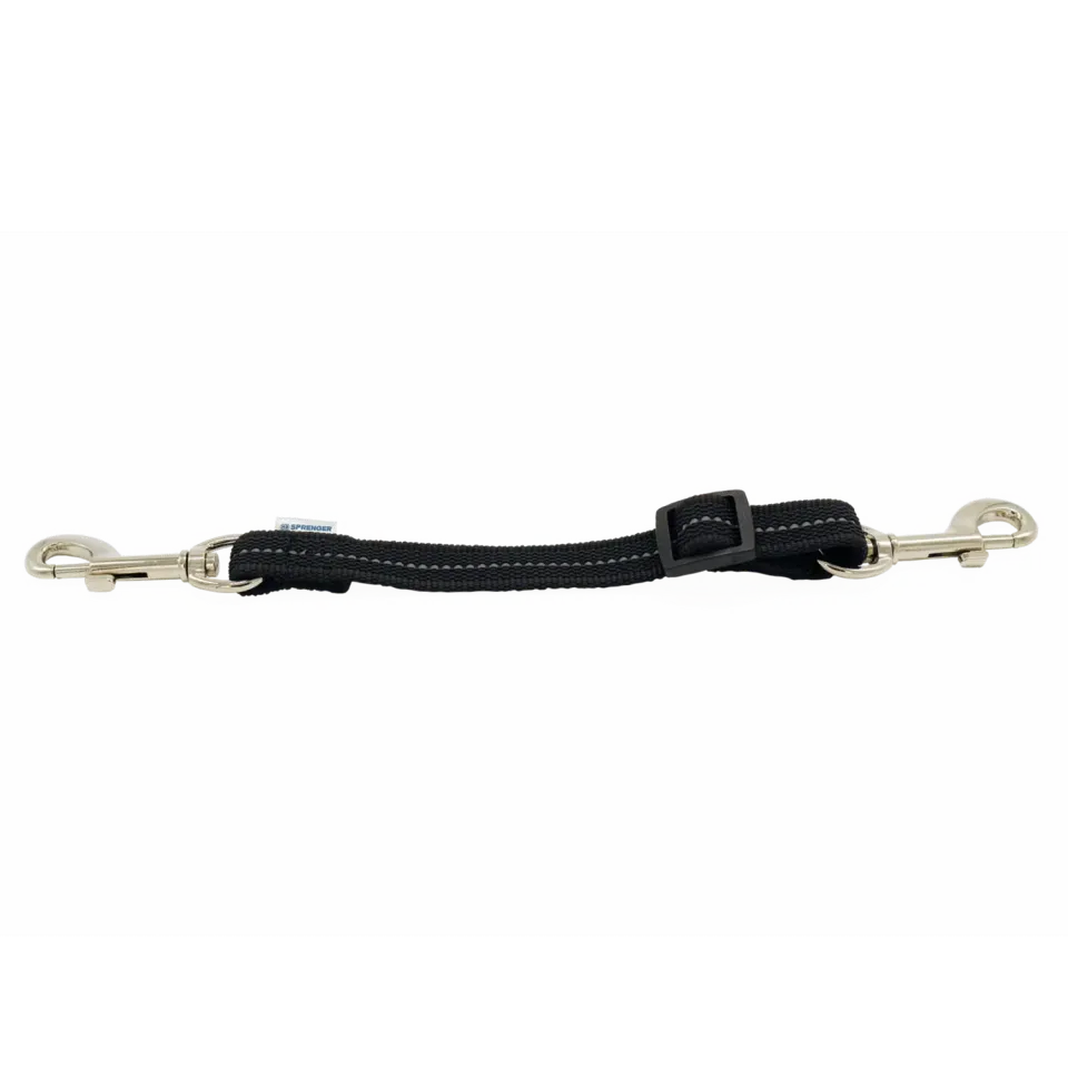 HS Sprenger Safety Clip hond zwart 15-20cm verbinding