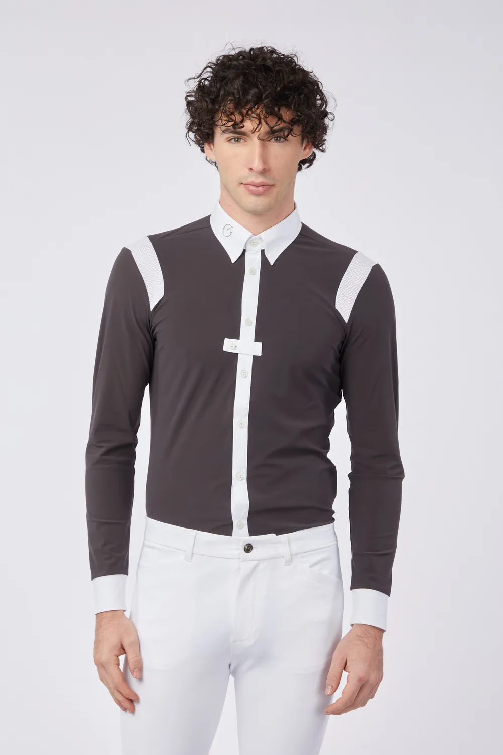 Vestrum Duisburg wedstrijdshirt heren optisch wit mesh