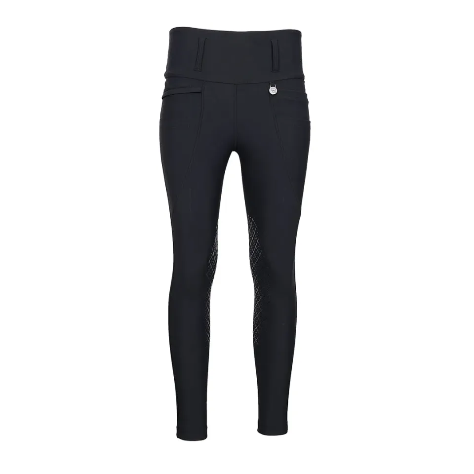 Dapplebay Winter Essential rijlegging zwart siliconen knie winddicht