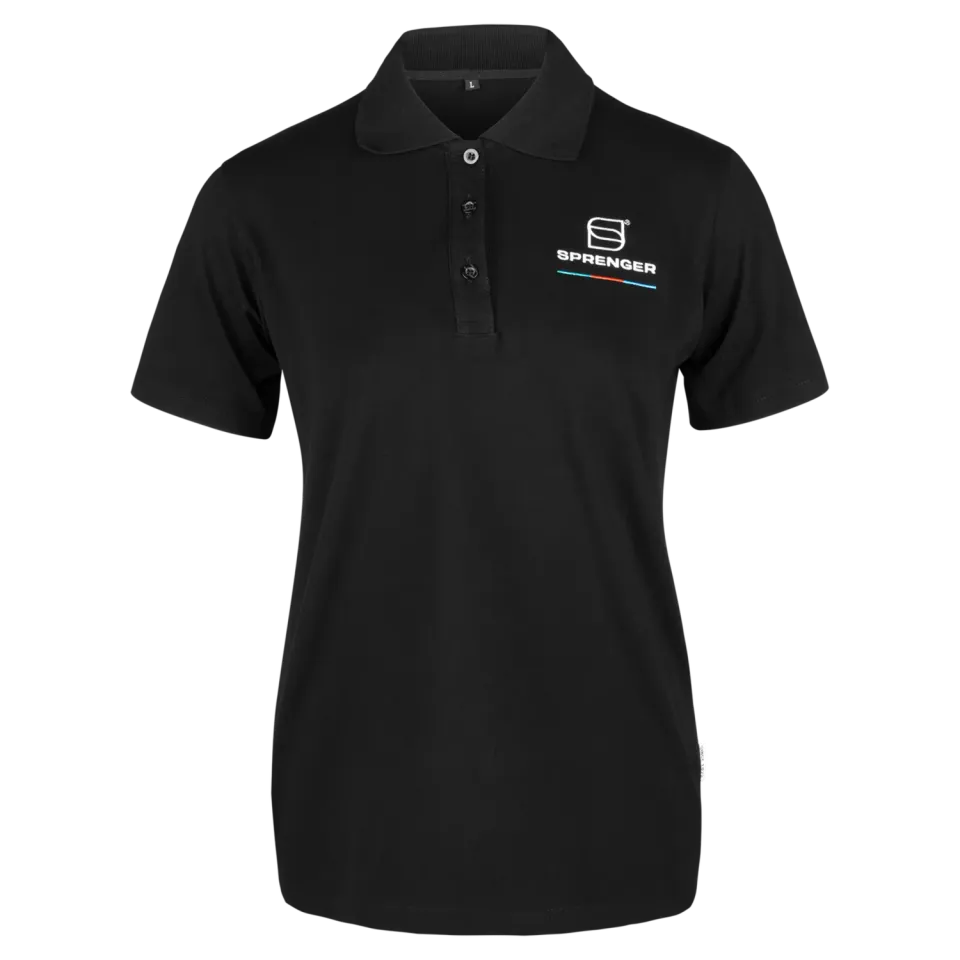 Herm Sprenger Signature polo dames zwart M