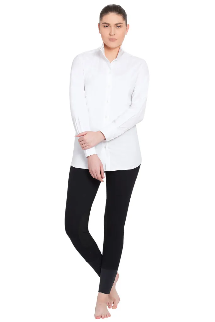 TuffRider Starter wedstrijdshirt lange mouw stretch