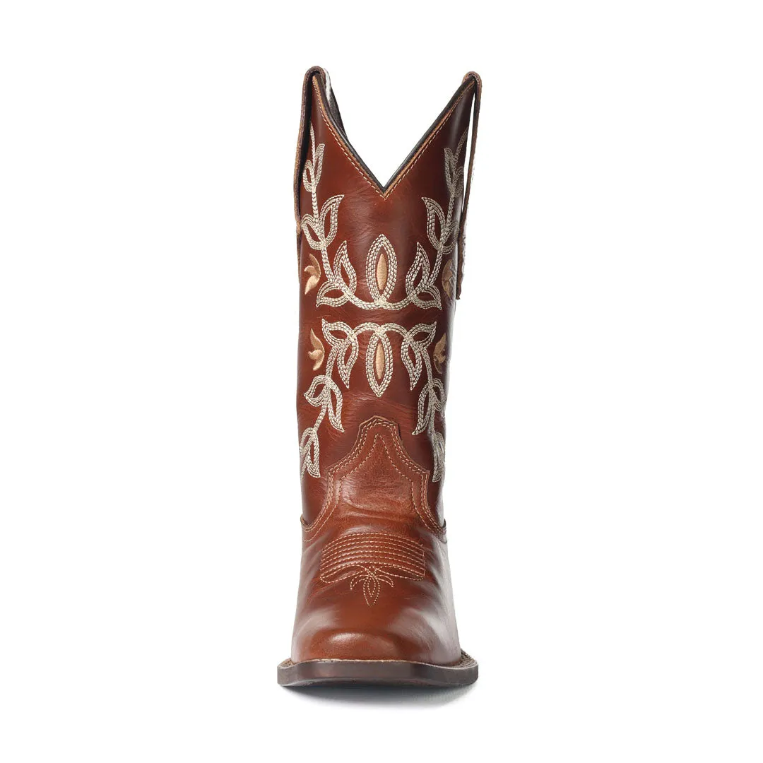 TuffRider Tess westernlaarzen dames cognac leer