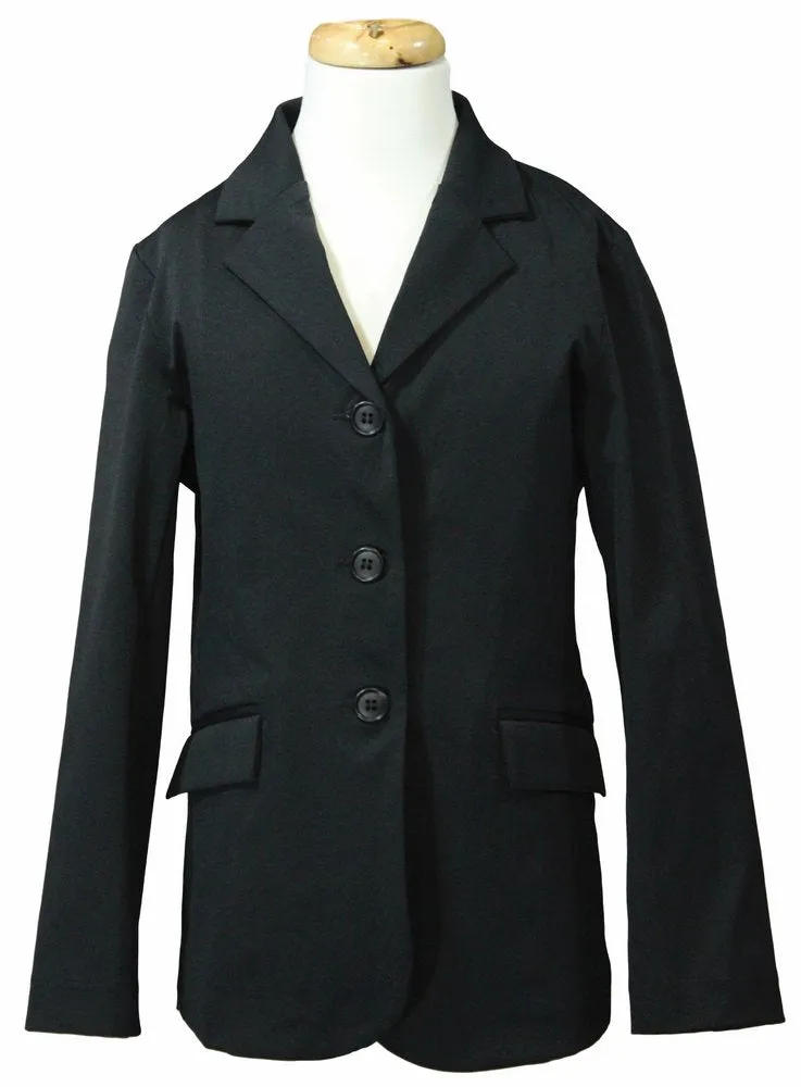 Equine Couture Raleigh kinder wedstrijdjasje navy stretch
