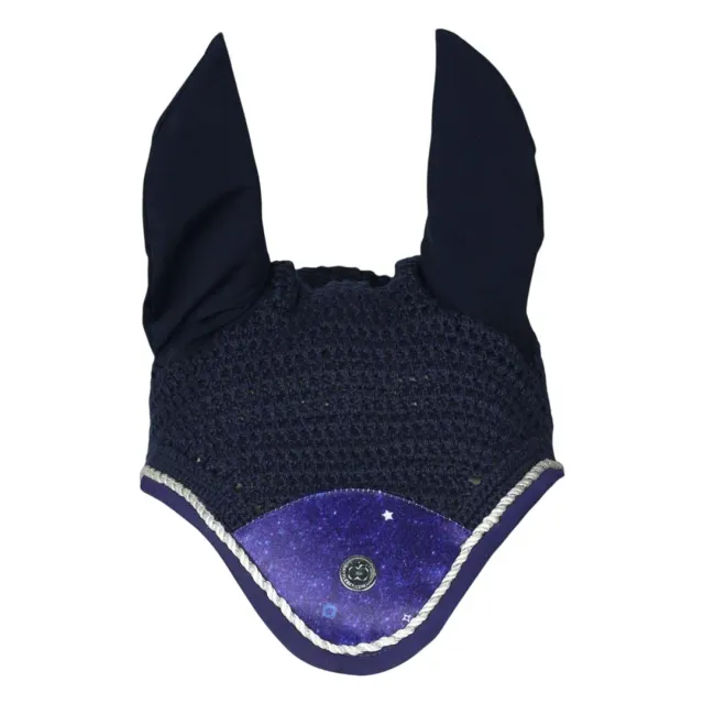 Dapplebay Constellation oornetje pony navy multi sterren