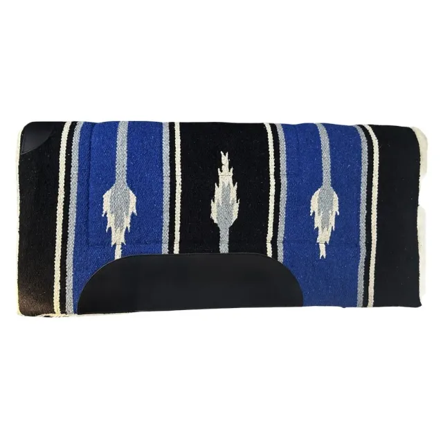 TuffRider Feather zadelpad western acryl streep 32x32