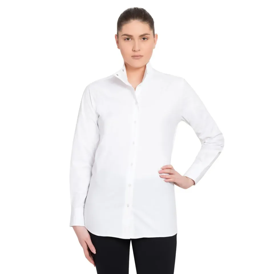 TuffRider Starter wedstrijdshirt lange mouw stretch