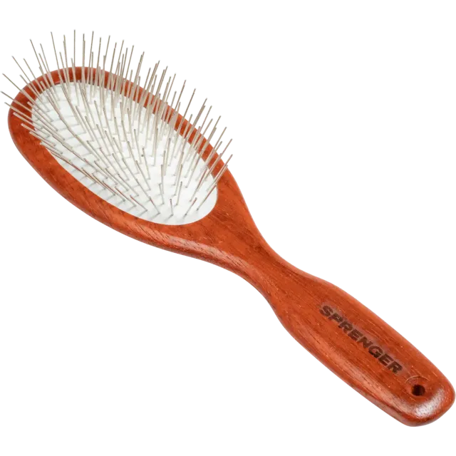 Herm Sprenger Hondenborstel 27 mm Massage voor Langhaar