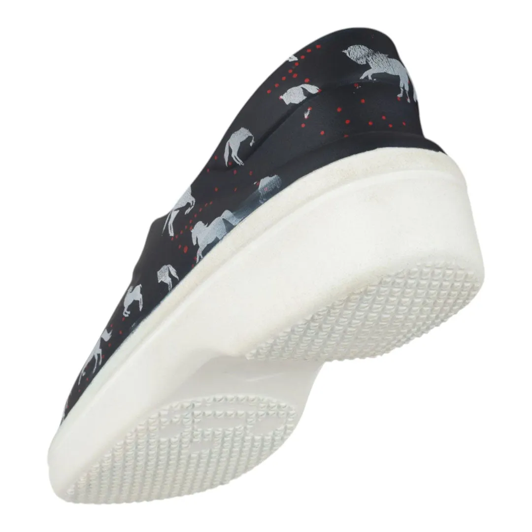BarnMule WorkLites stalschoenen navy waterdicht licht