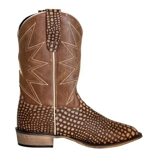 TuffRider Bryce kinder westernlaarzen tan ster 4-7