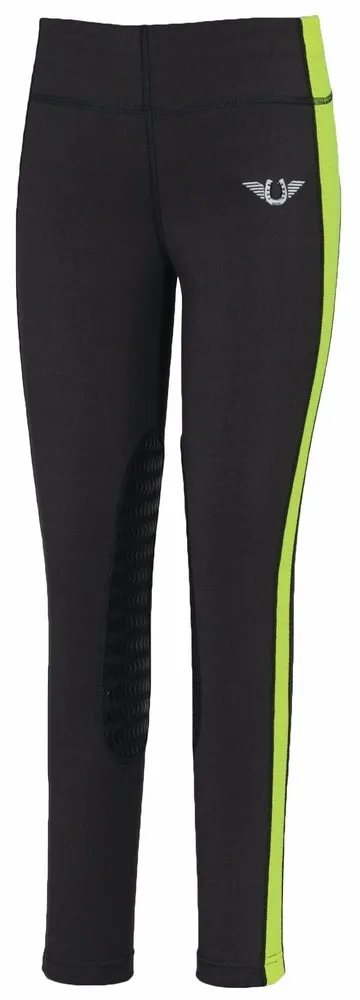 TuffRider Ventilated rijlegging Kinders Charcoal