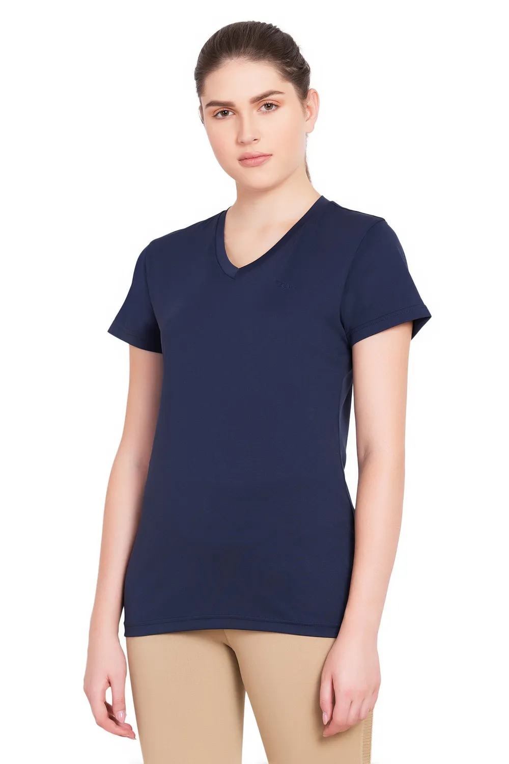 TuffRider Taylor dames t-shirt wit EquiCool