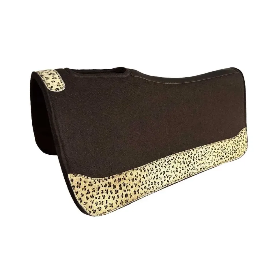 TuffRider Wildcat Elegance westernpad Bruin 32x32 vilt