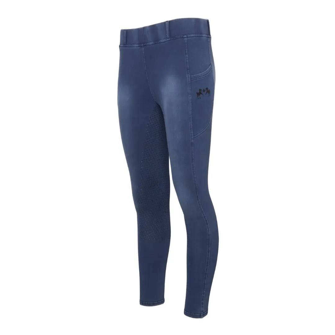 Equine Couture Soft Wash rijlegging siliconen full seat telefoonvak