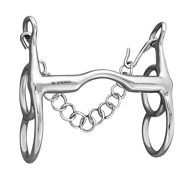 Herm Sprenger Postkandare stang 19mm 135mm