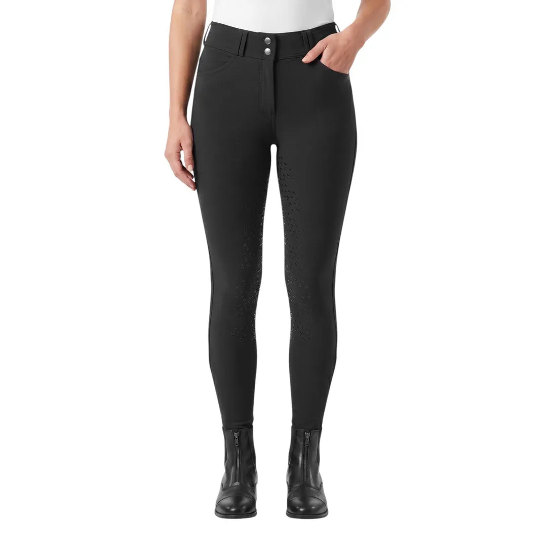 Equine Couture Dalton Tech Nova rijbroek zwart full seat grip