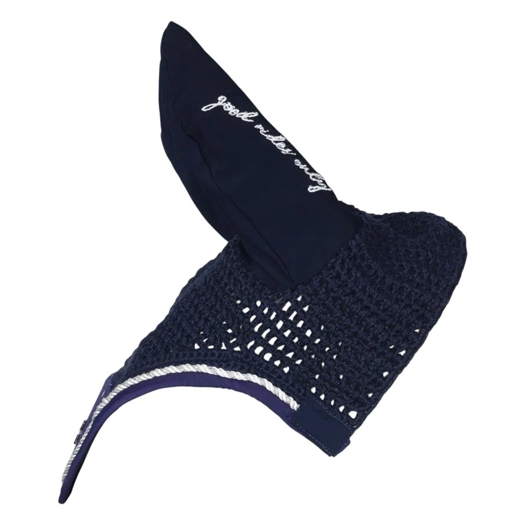 Dapplebay Constellation oornetje pony navy multi sterren