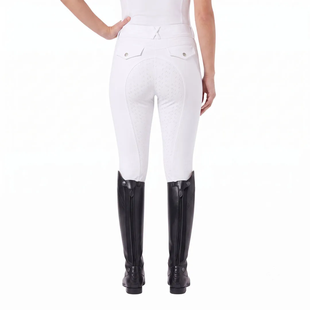 Equine Couture Dalton Tech Nova rijbroek wit full seat