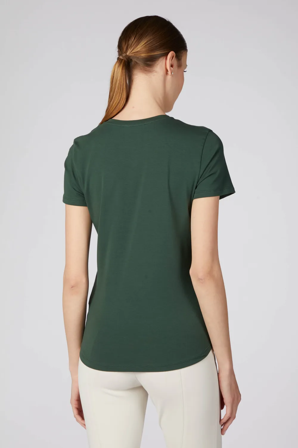 Vestrum Rabat T-shirt dames katoen donkerbruin