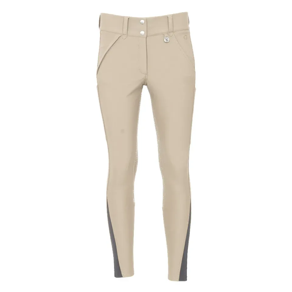 Dapplebay Sport rijbroek heritage tan siliconen full seat