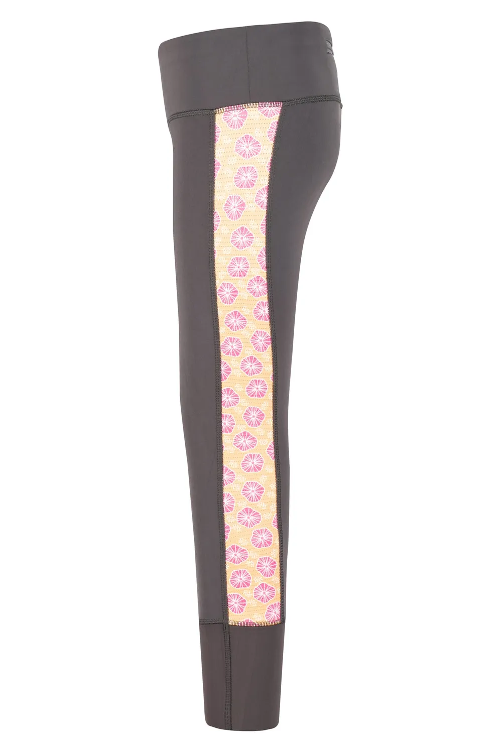 TuffRider Athena EquiCool rijtights charcoal orange kinderen