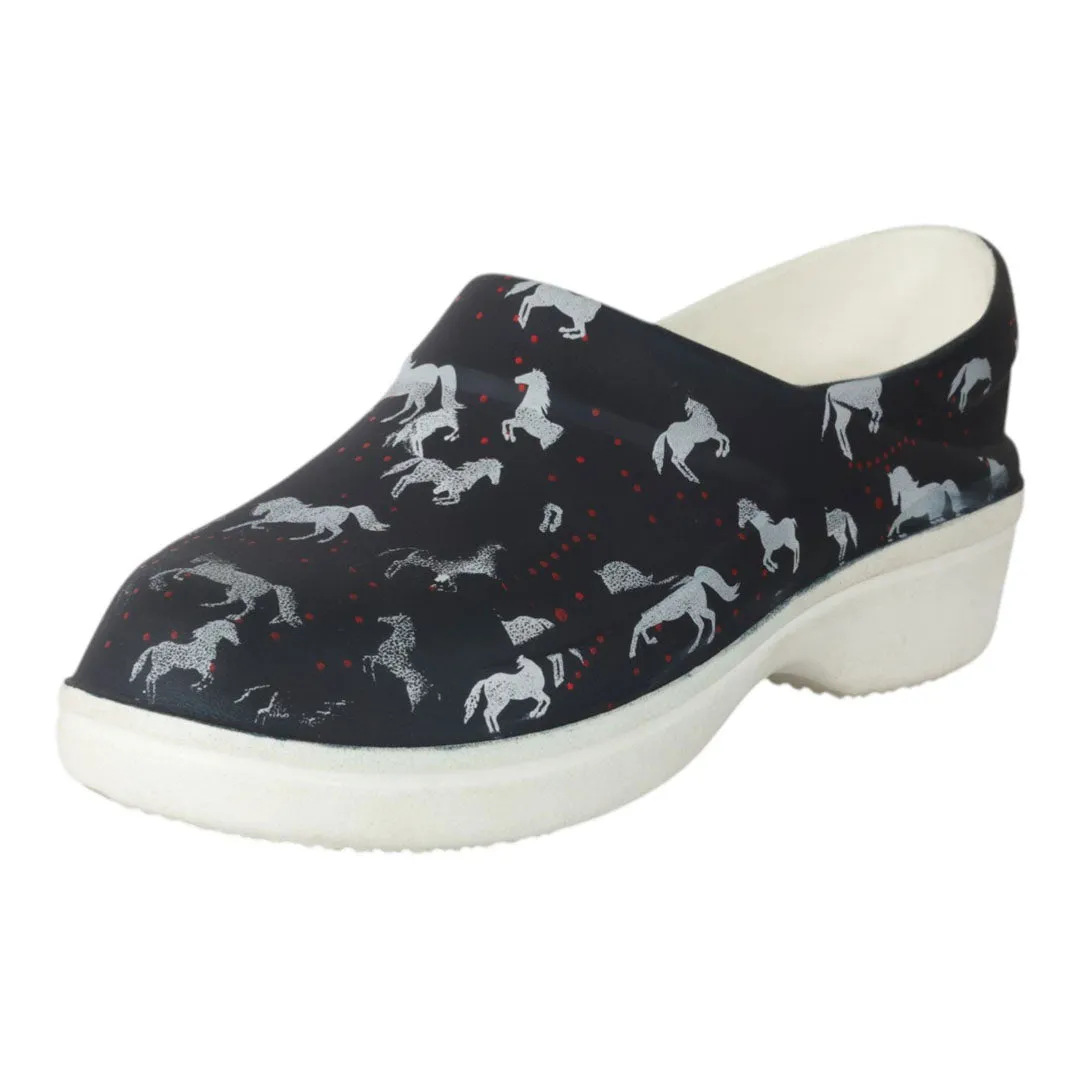 BarnMule WorkLites stalschoenen navy waterdicht licht