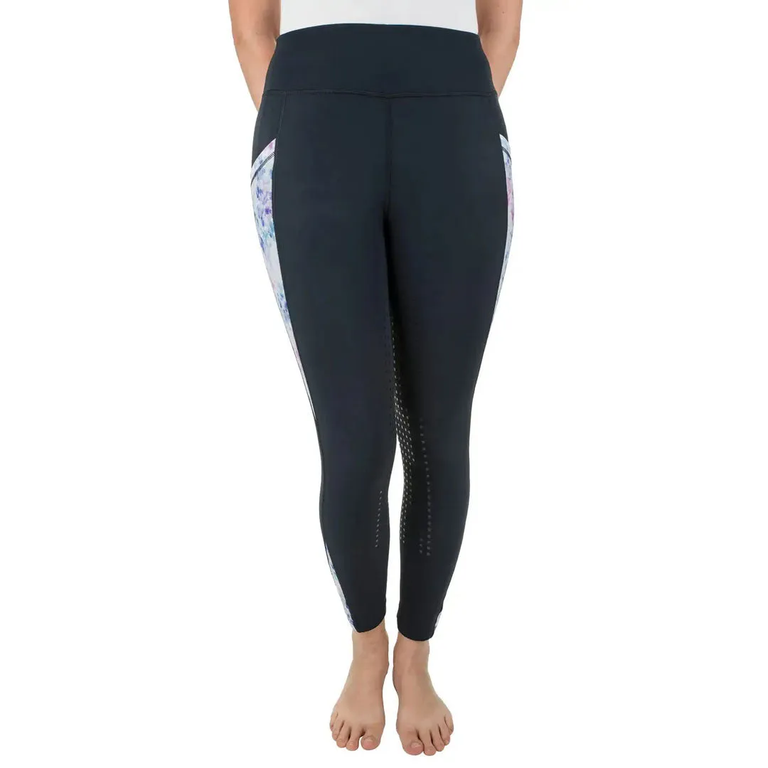 TuffRider Minerva 3 Season rijlegging full seat floral M print