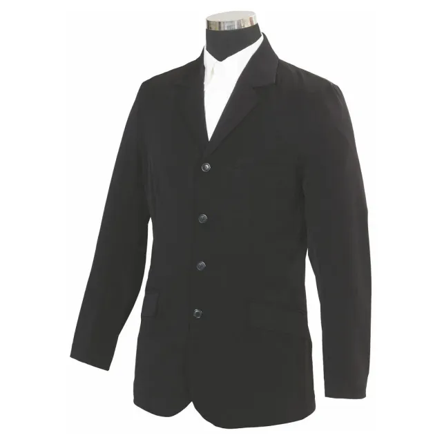TuffRider Raleigh Show Coat wedstrijdjasje heren zwart stretch