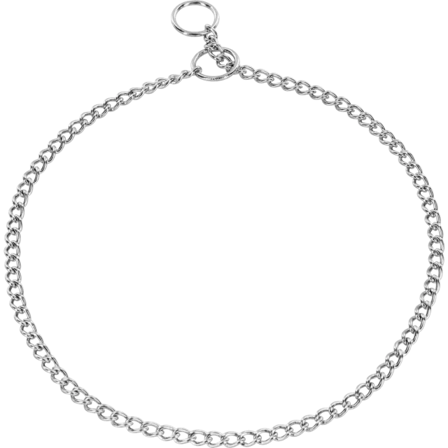 Herm Sprenger halsketting hond chroom 40 cm