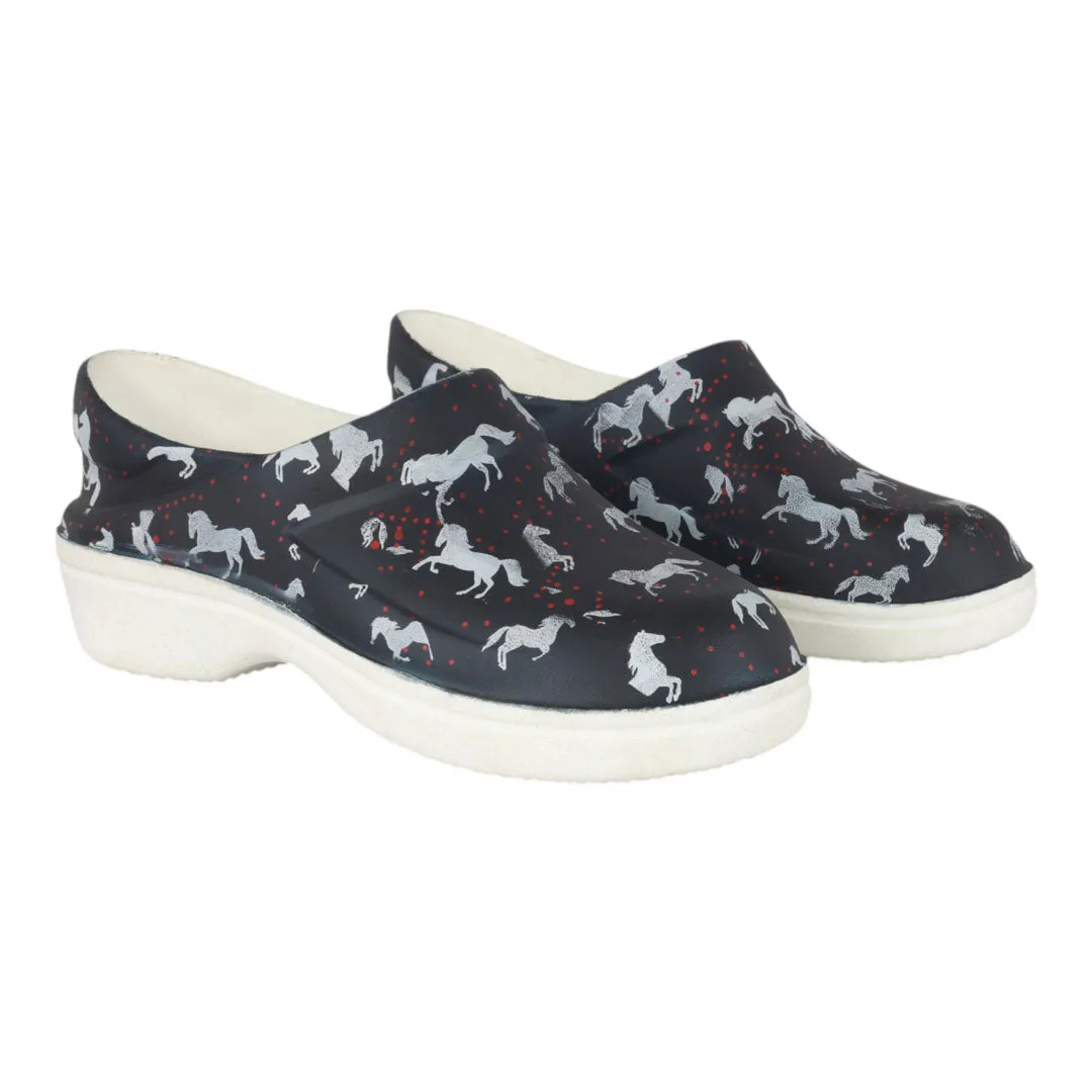 BarnMule WorkLites stalschoenen navy waterdicht licht