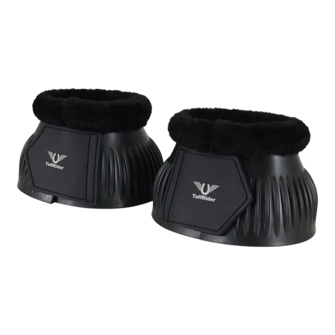 TuffRider Ribbed springschoenen fleece zwart