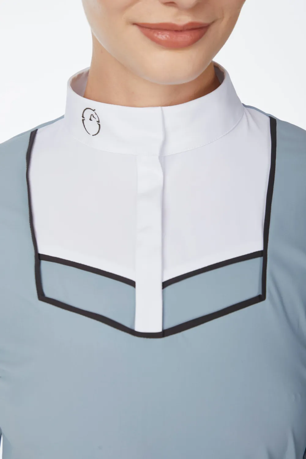 Vestrum Leuven wedstrijdshirt dames stretch wit