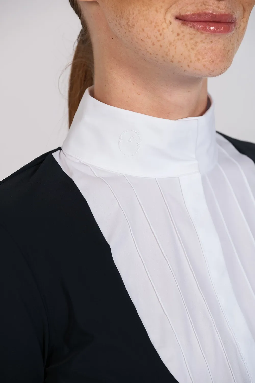 Vestrum Levi Wedstrijdblouse Dames Lange Mouw Wit