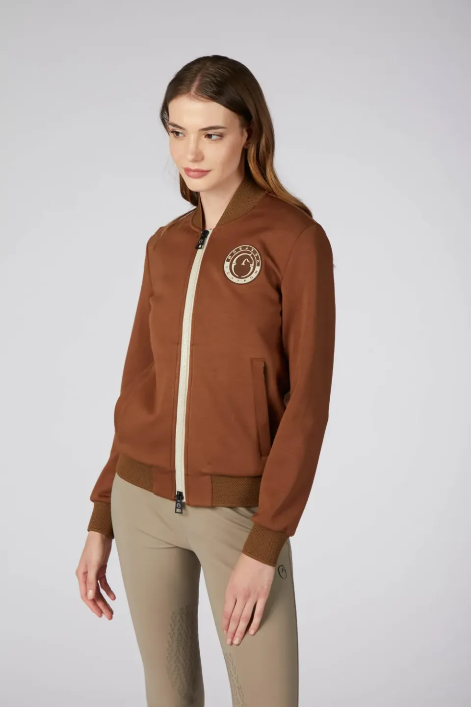 Vestrum Loja sweater dames interlock met rits