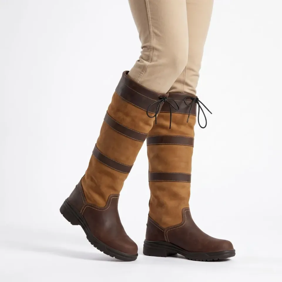 TuffRider Lexington rijlaarzen dames chocolate fawn waterdicht