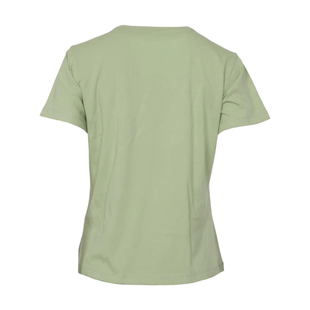 Dapplebay Athletic Club T-shirt sage katoen boxy