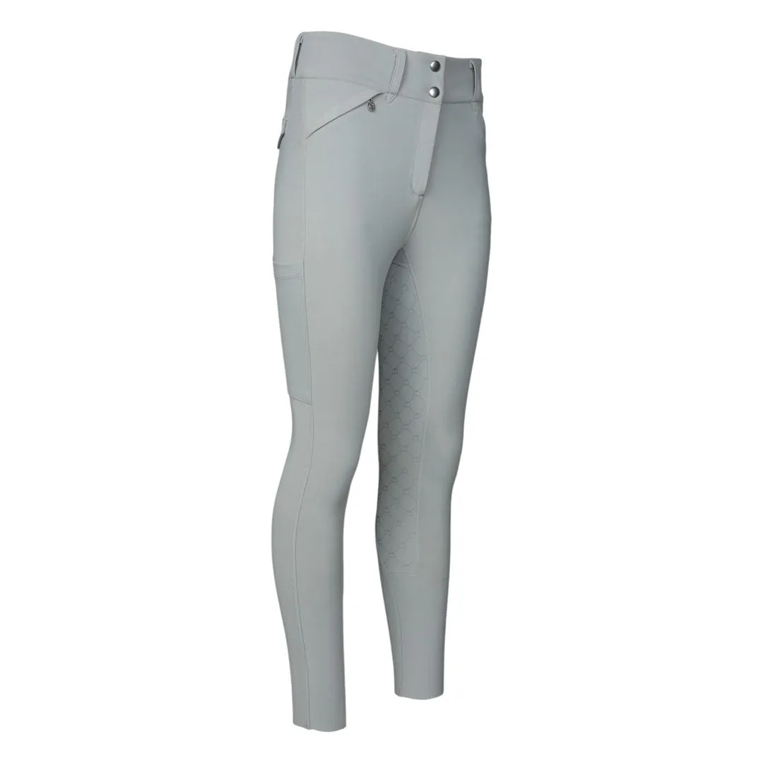 Dapplebay Compression rijbroek Grijs full seat XXS-3XL