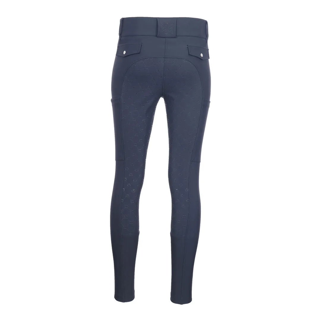 Dapplebay Sport rijbroek full seat purple dusk siliconen