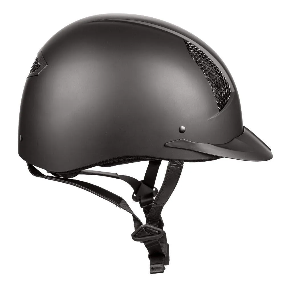 TuffRider Starter cap zwart geventileerd