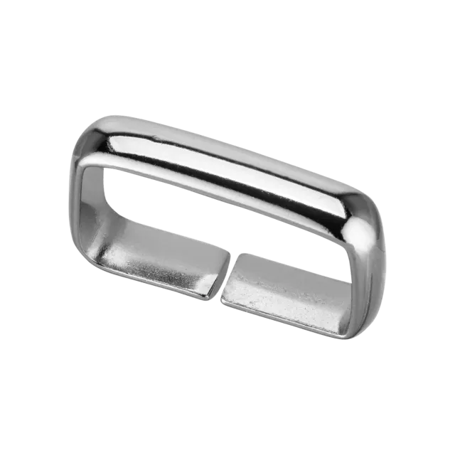 HS Sprenger Schlaufe riemlus vernikkeld staal 20 mm