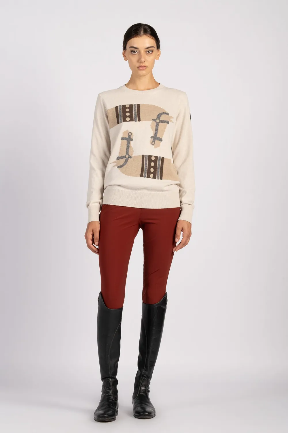 Vestrum Chambery dames trui milk/beige zacht