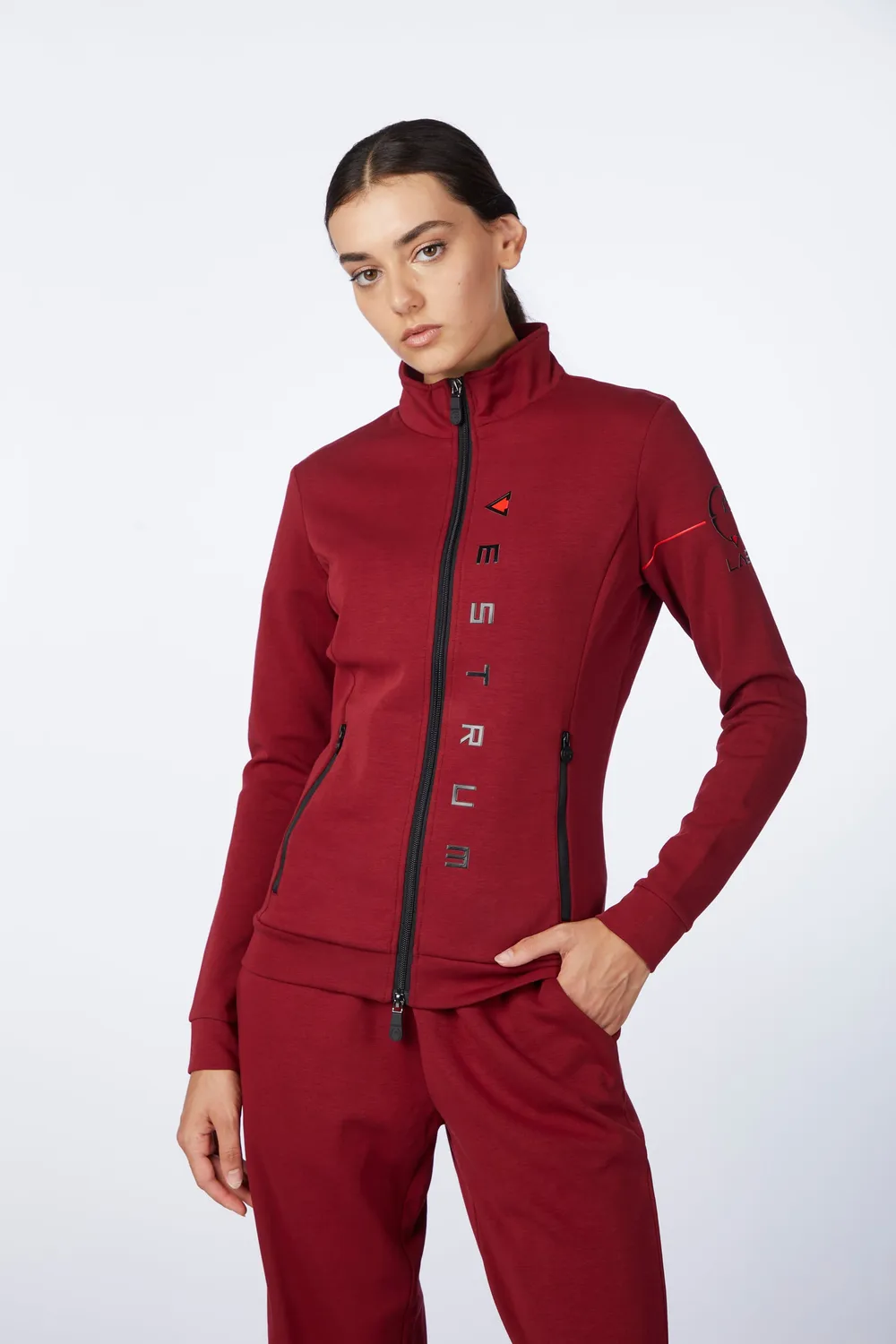 Vestrum Mirach dames sweatvest katoen met rits