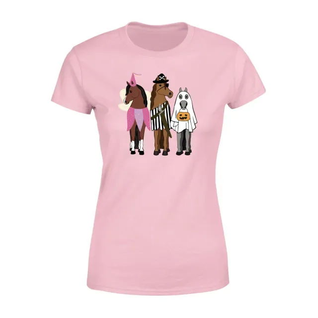 Dapplebay Trick or Treat t-shirt dames roze M