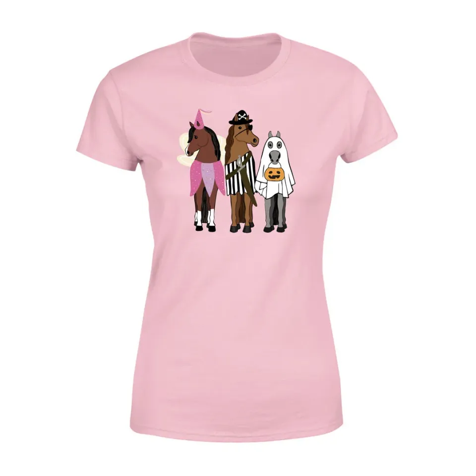 Dapplebay Trick or Treat t-shirt dames roze M