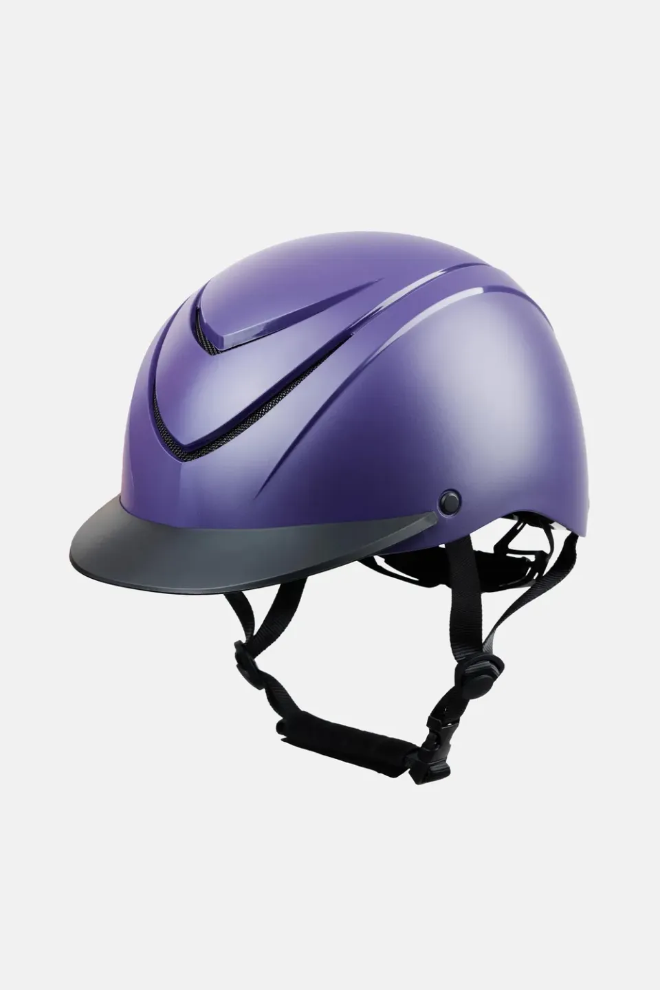 Horze Nova rijhelm purple velvet XS